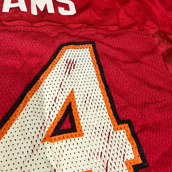 Cadillac Williams Tampa Bay Buccaneers Reebok NFL Football Sports Jersey - Picture 12 of 13